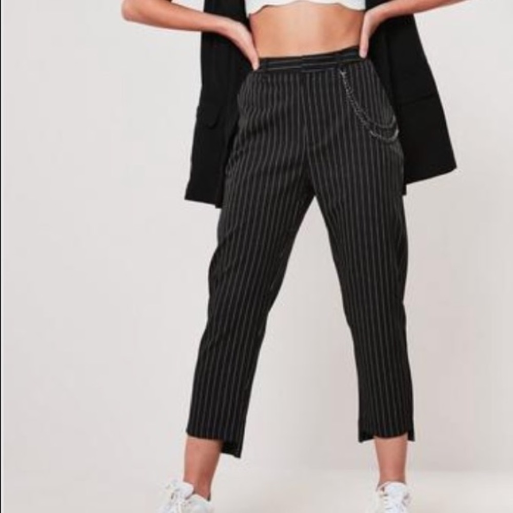Missguided Pin Stripe pants